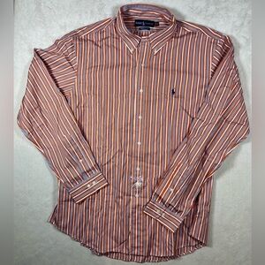 NWOT New Without Tag Polo Ralph Lauren 17.5 36/37 Custom Fit Orange Estate Shirt